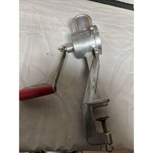 Vintage Victorio 200 Food Strainer Juicer Table Top Hand Crank Made in USA Metal